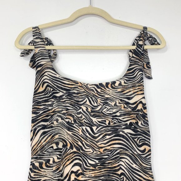 NWT L*SPACE Vivienne Sleeveless Fit & Flare Dress Sz 6 - Picture 3 of 9